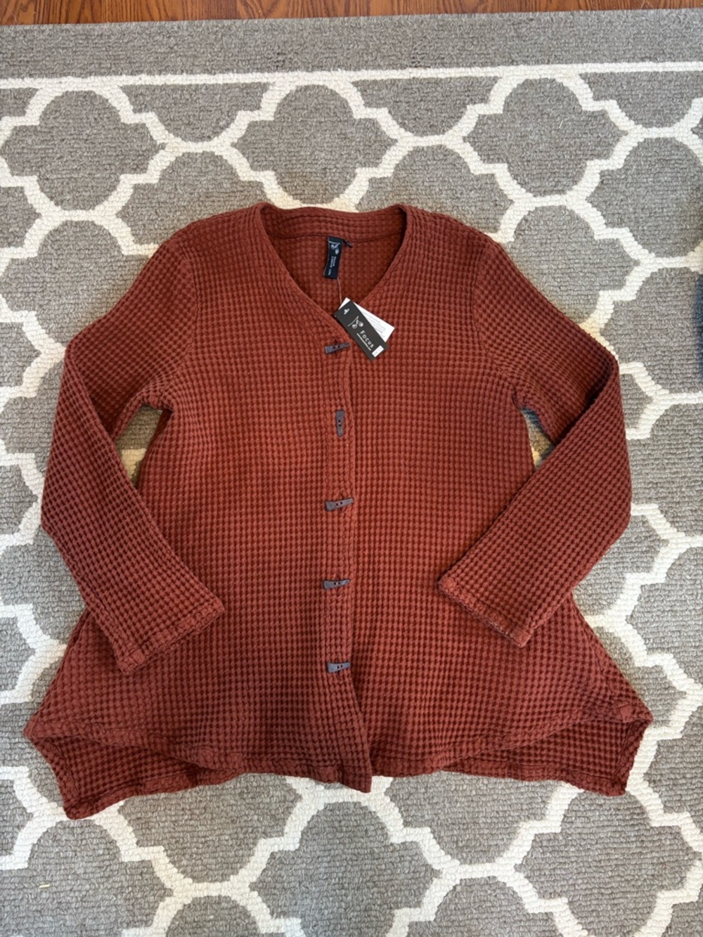 Focus Casual Life 100% Cotton Gauze Sweater One Size